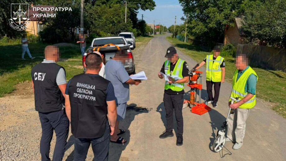 Схема на 60 млн грн во время ремонта дорог Винницкой области: предпринимателю объявили новые подозрения
