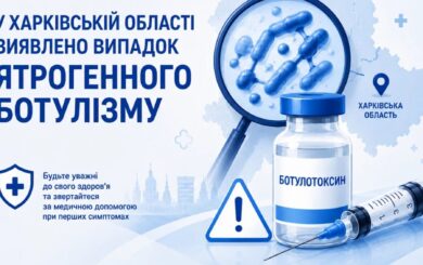 Перший випадок на Харківщині: жінка захворіла на ботулізм після ботулінотерапії