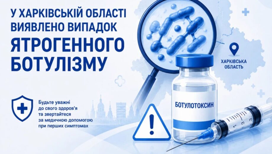 Первый случай на Харьковщине: женщина заболела ботулизмом после ботулинотерапии