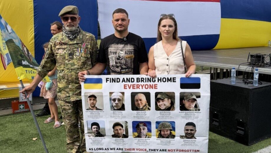 ”Ми говоримо їхніми голосами”: у Нідерландах провели акцію на підтримку українських полонених