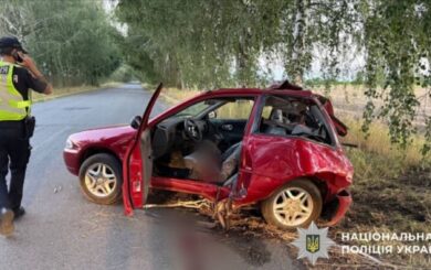 В Киевской области произошла смертельная авария с участием несовершеннолетних: водитель погиб