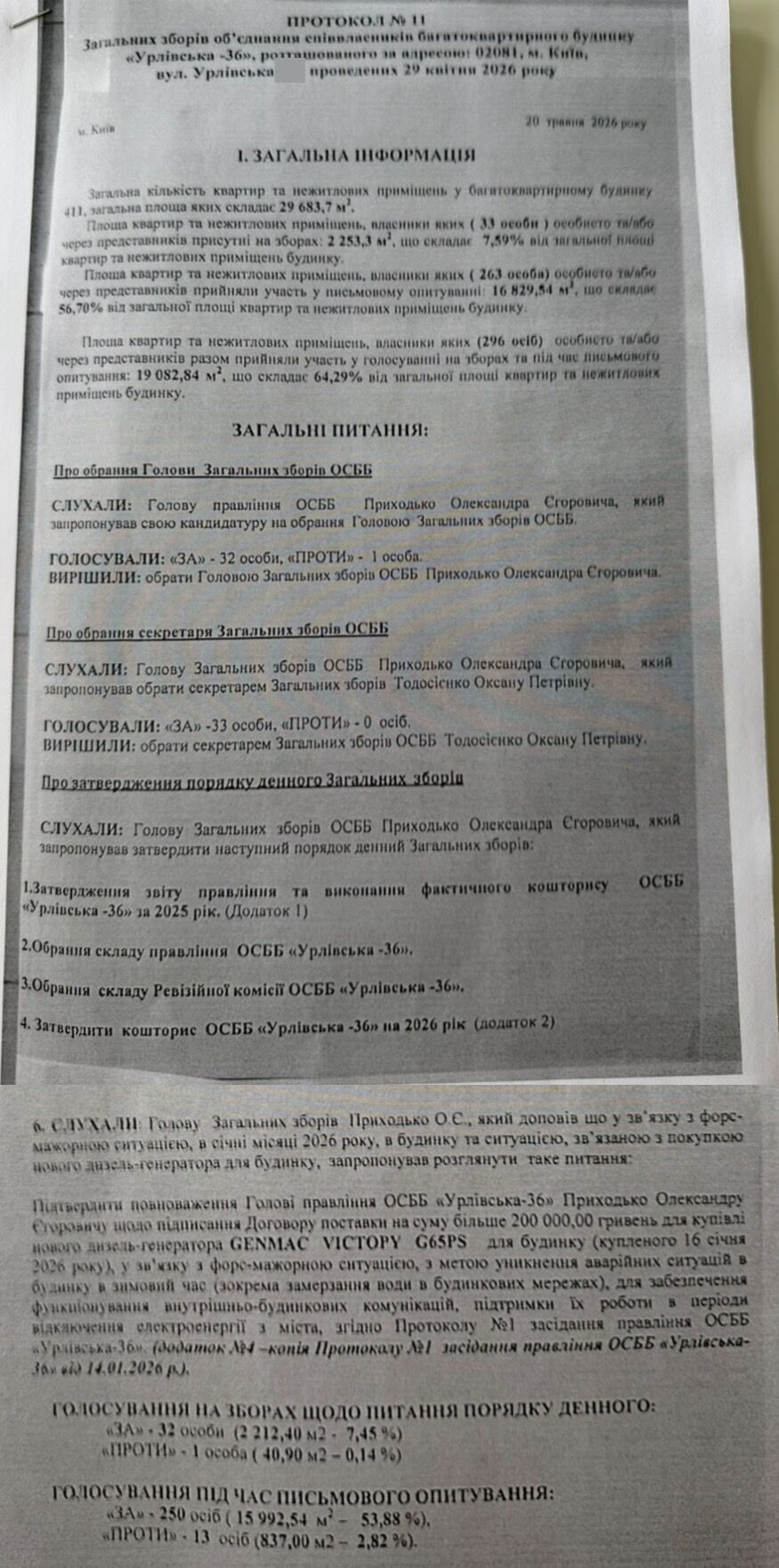 Генератор за 2 миллиона, 11 исков и психологическое давление: детали конфликта в ОСМД на Дарнице