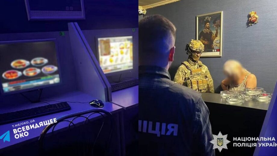 Гральний зал у підвалі житлового будинку: у Волочиську викрили незаконний бізнес