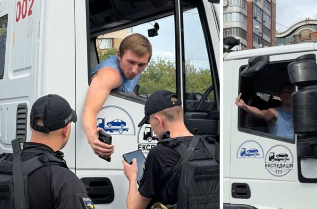 Без інспектора і повідомлення в ”Київ Цифровий”, але з газовим балончиком: у центрі Києва зафіксували незаконну евакуацію авто 