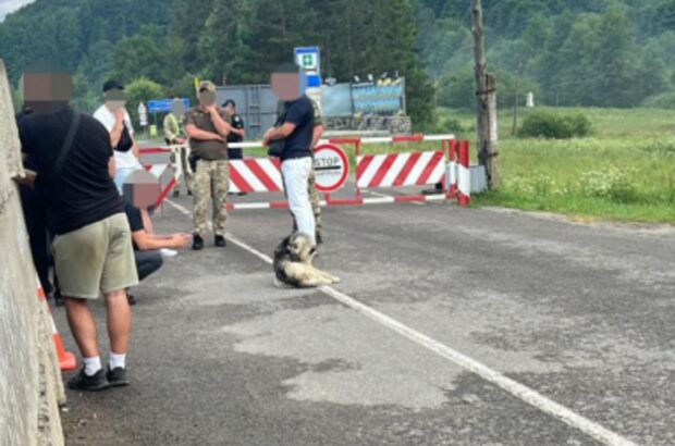 Майора Нацгвардии задержали во Львовской области: он вез троих мужчин к границе со Словакией