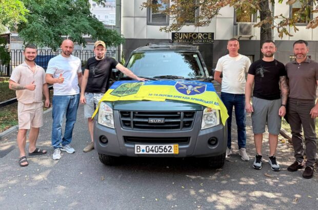 Фонд ”Батальйон Волонтер” передав 80-й автомобіль українським військовим
