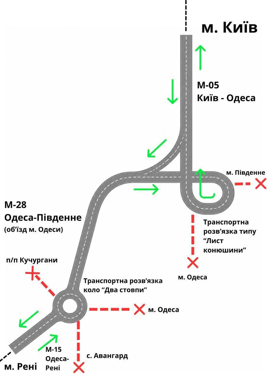 На Одещині скасували комендантське обмеження для транзитного руху до міжнародних пунктів пропуску
