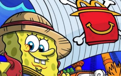 Губка Боб × One Piece: в українському McDonald’s стартувала нова колекція