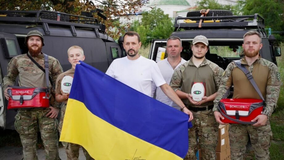 350 аппаратов Easy Pulse спасают жизнь защитников — программа Христианского корпуса и БФ молодежной инициативы »Надежда»