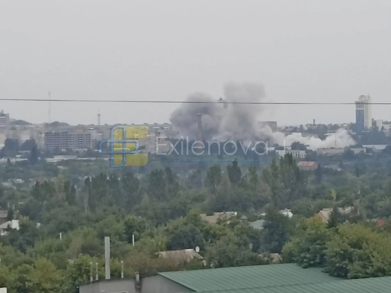 Масована атака на окупований Донецьк: у місті зафіксували щонайменше 13 ''прильотів''