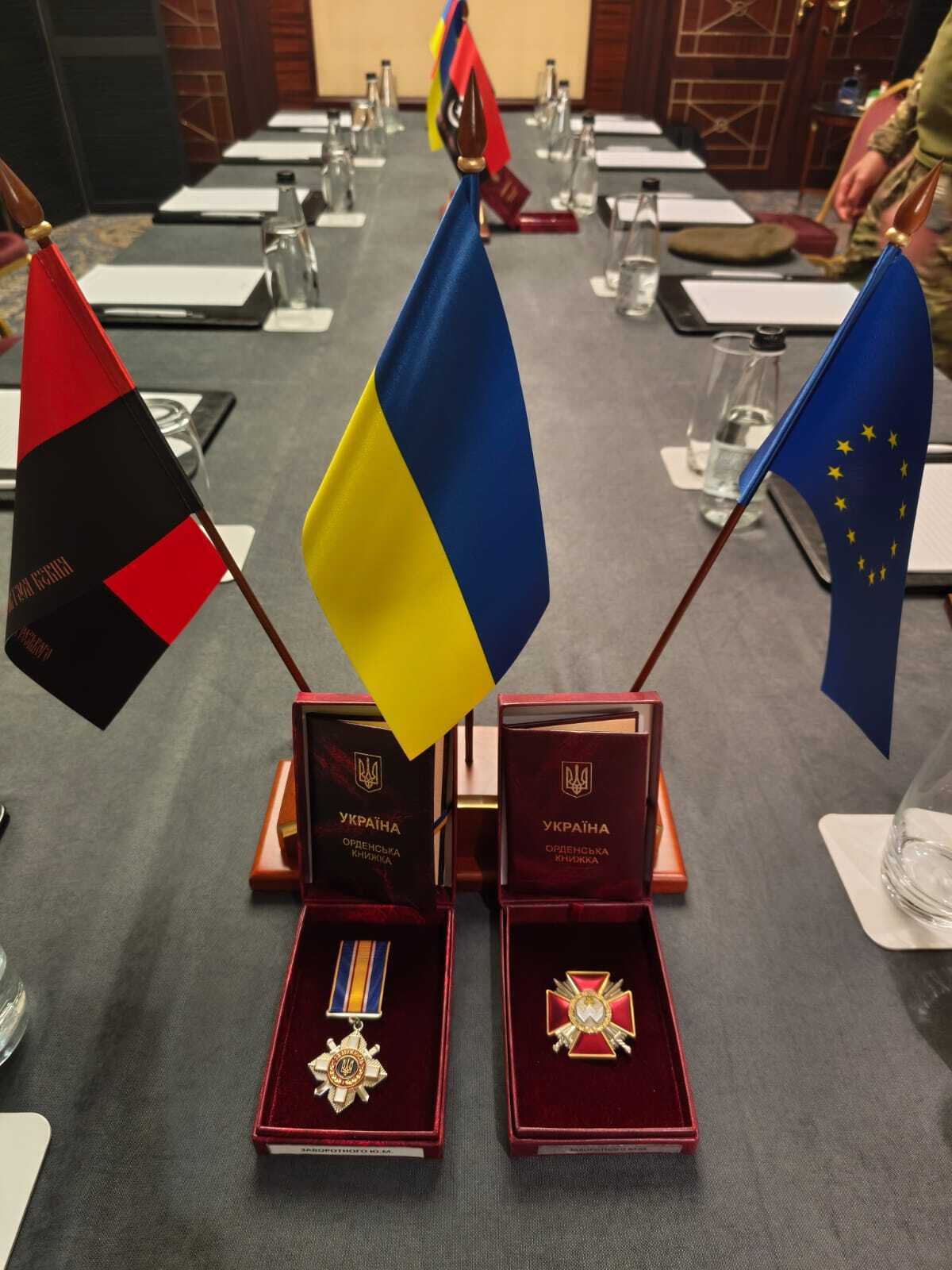 Нагроди Юрія Заворотного за військову службу