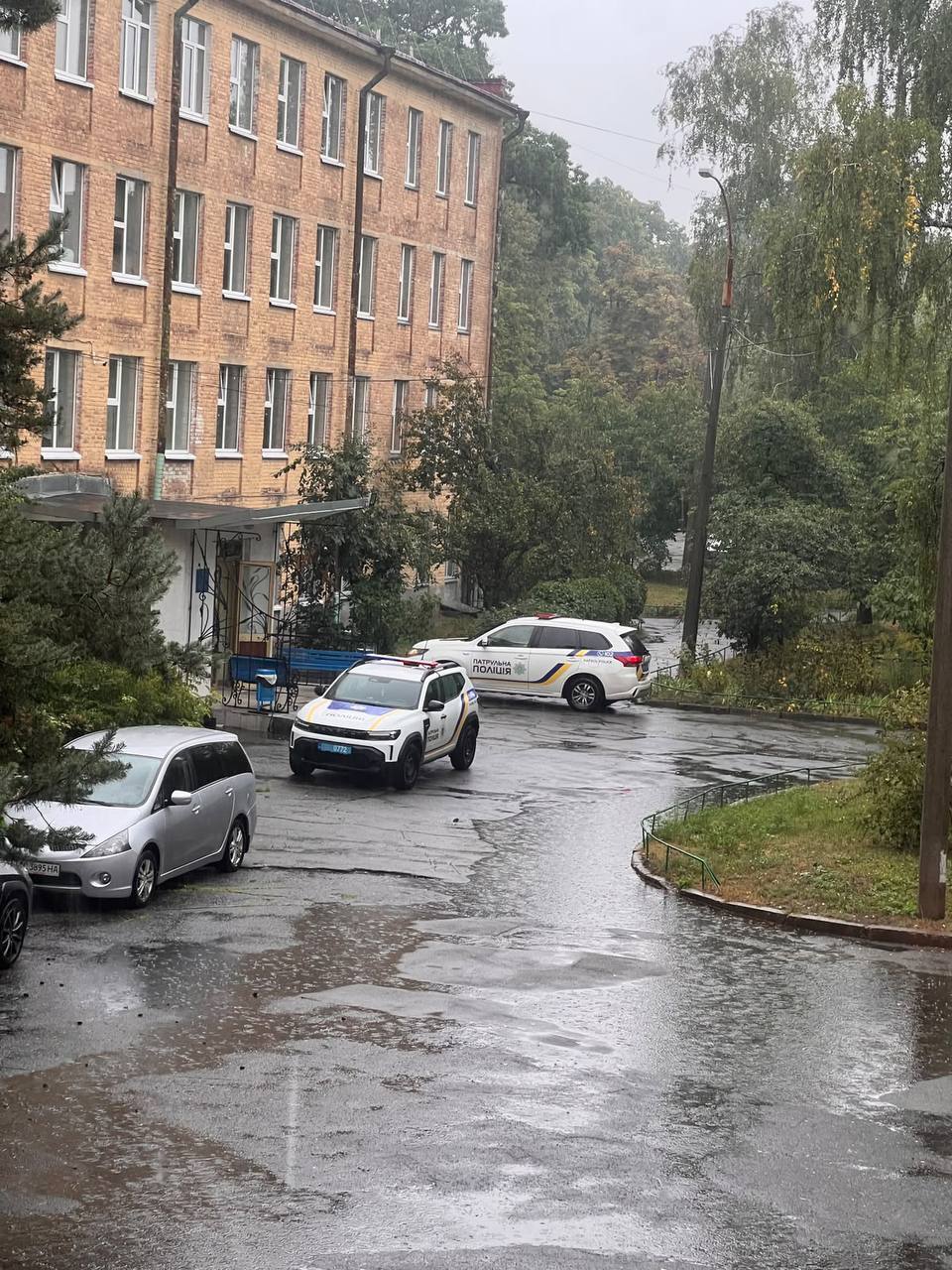 Полиция на месте происшествия