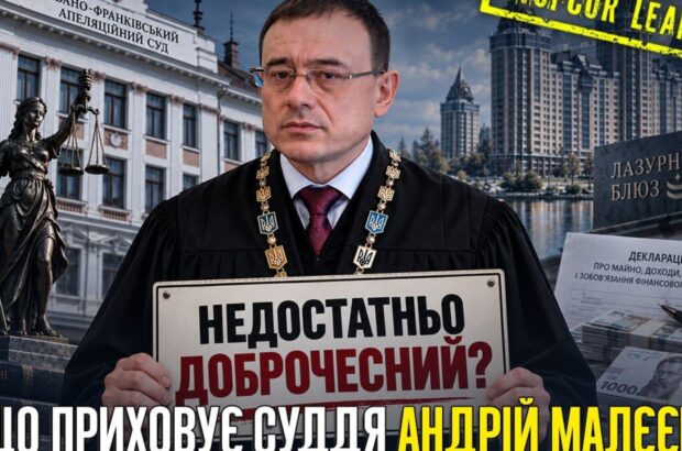 Доброчесність під питанням, нерухомість – на родичів: що відомо про суддю Андрія Малєєва