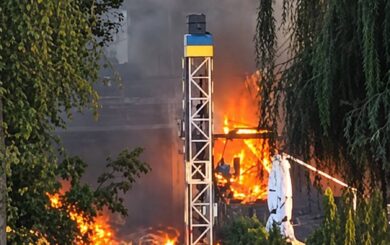 Утренняя атака на Киев: дроны ударили около двух АЗС