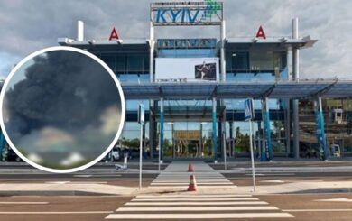 »Шахед» ударил по самолету в Жулянах: там могли приземлиться Виткофф и Кушнер
