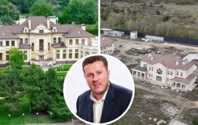 По соседству с »Династией»: что известно о 1500-метровом имении семьи нардепа Яценко в Козине