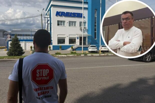 Самофал использует арестованные грузовики? СтопКор зафиксировал технику на заводе KREISEL