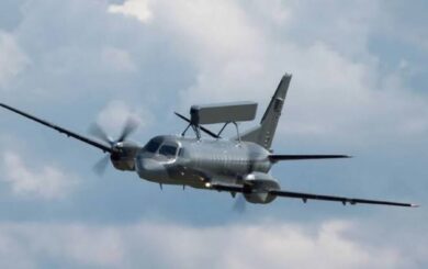 Шведський ASC 890 вже зафіксований в українському небі