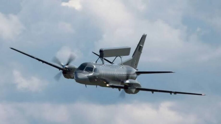 Шведський ASC 890 вже зафіксований в українському небі
