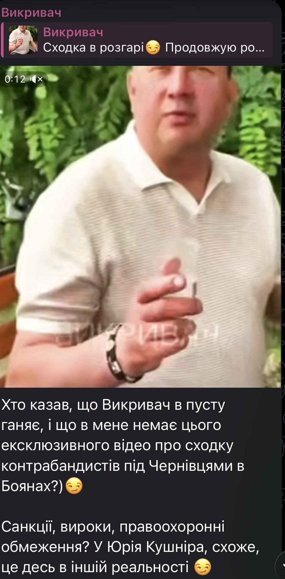 Справа на 290 млн грн, митниця і вироки ВАКС: підсанкційного Юрія Кушніра і його оточення помітили на застіллі в Боянах