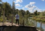 Намив піску біля річки: у Літочках журналісти СтопКору виявили техніку та викликали поліцію