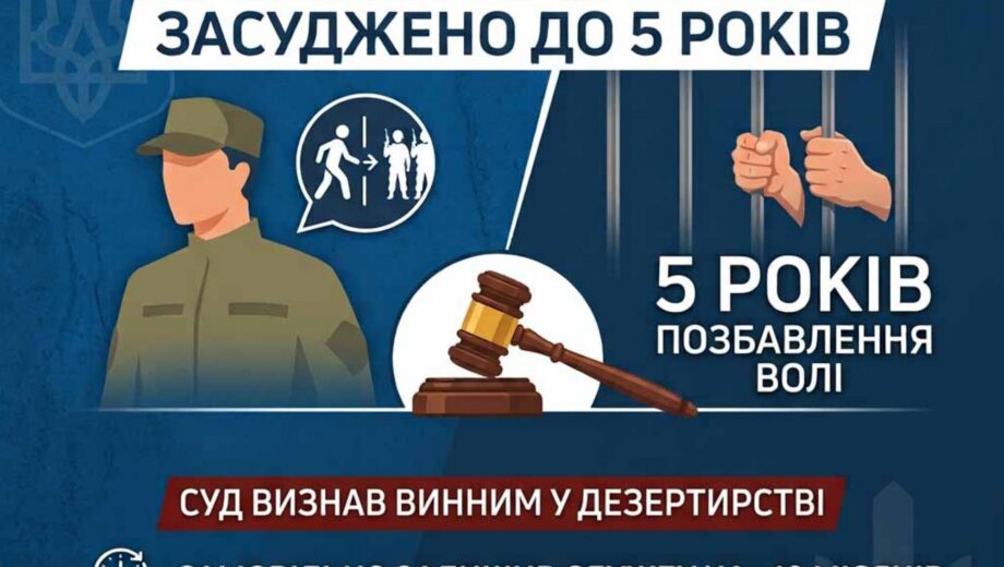 Хотел заменить военную службу на альтернативную: военного на Львовщине осудили за дезертирство