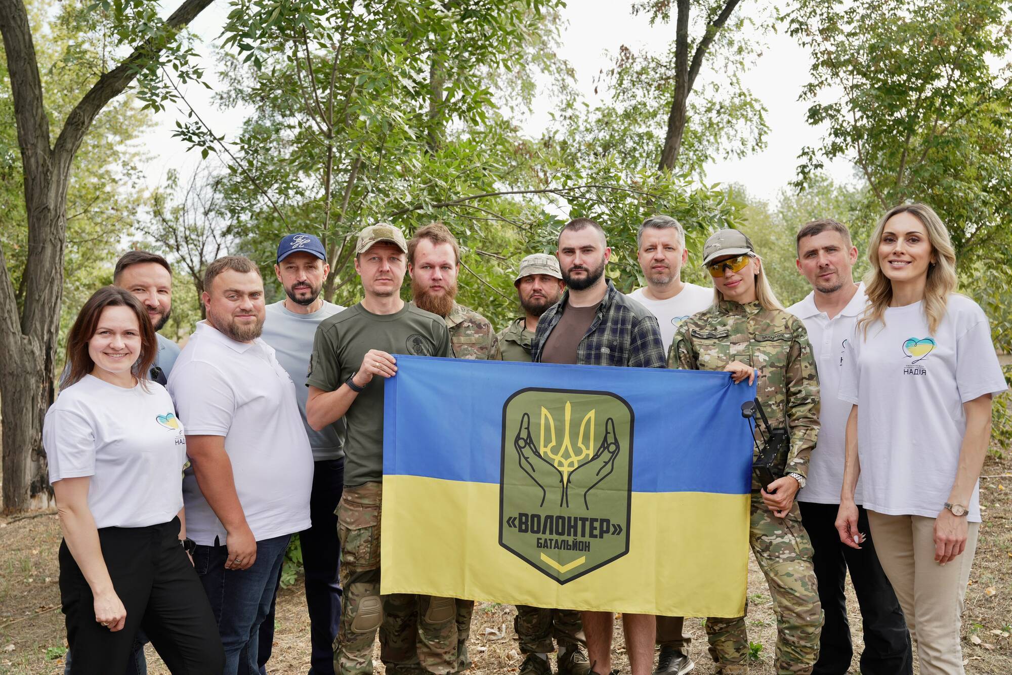 БФ ''Надежда'', БФ ''Батальон Волонтер'' и Христианский корпус передали помощь защитникам