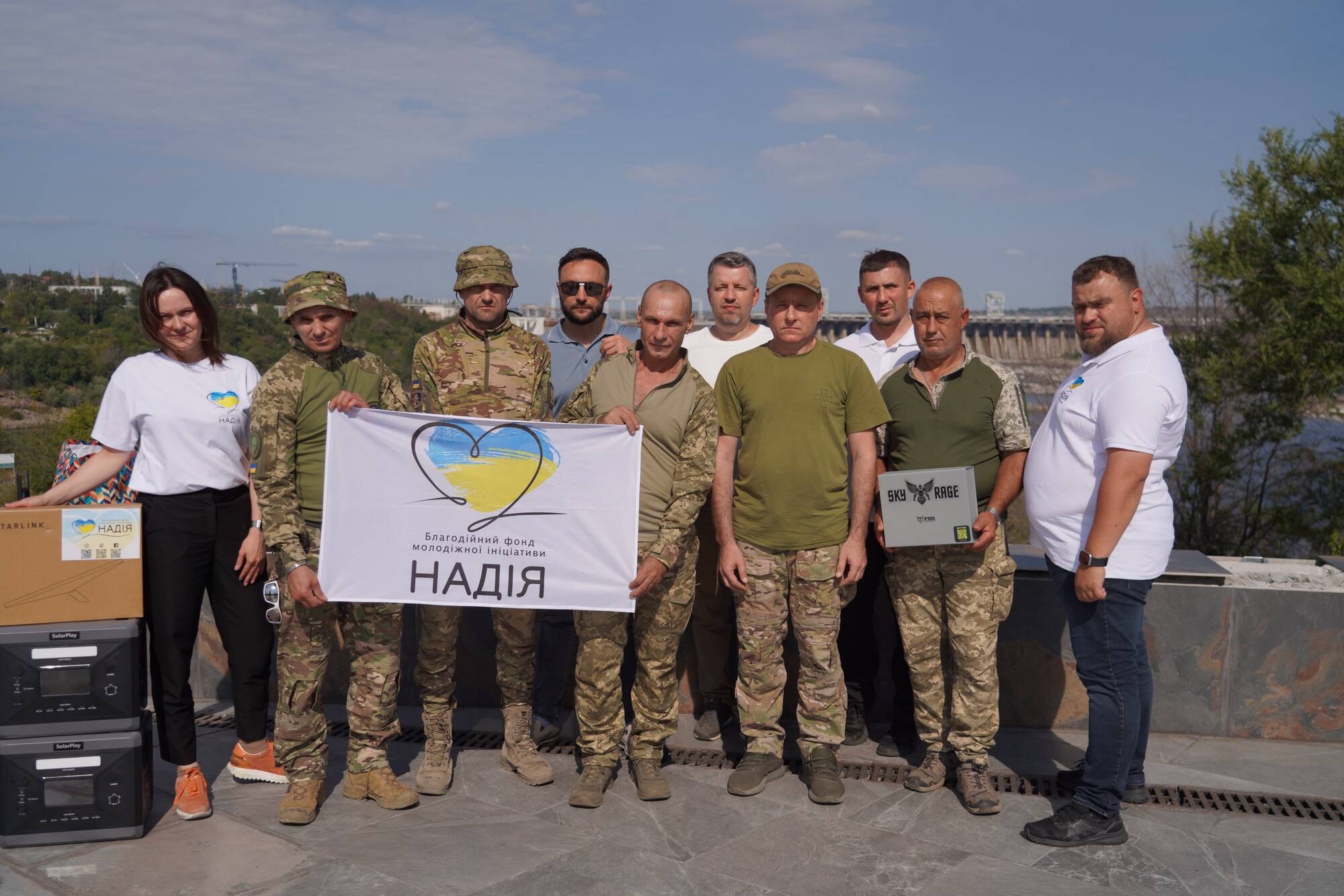 БФ ''Надежда'', БФ ''Батальон Волонтер'' и Христианский корпус передали помощь защитникам