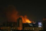 Российская армия атаковала Киев дронами: есть попадания в жилой дом и пожары в нескольких районах