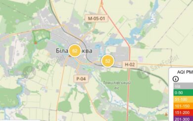 У Броварах та Білій Церкві зафіксували підвищений рівень пилу в повітрі: чи є загроза для мешканців