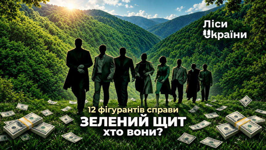 ”12 друзів Оушена” з Полісся: у справі на майже 7 млн фігурують посадовці ДП ”Ліси України” — хто вони?