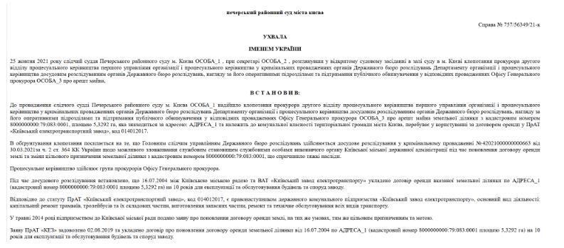 Ухвала кримінальному провадженні