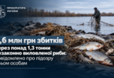 На Киевском водохранилище незаконно выловили более тонны рыбы: ущерб превысил 1,6 млн грн