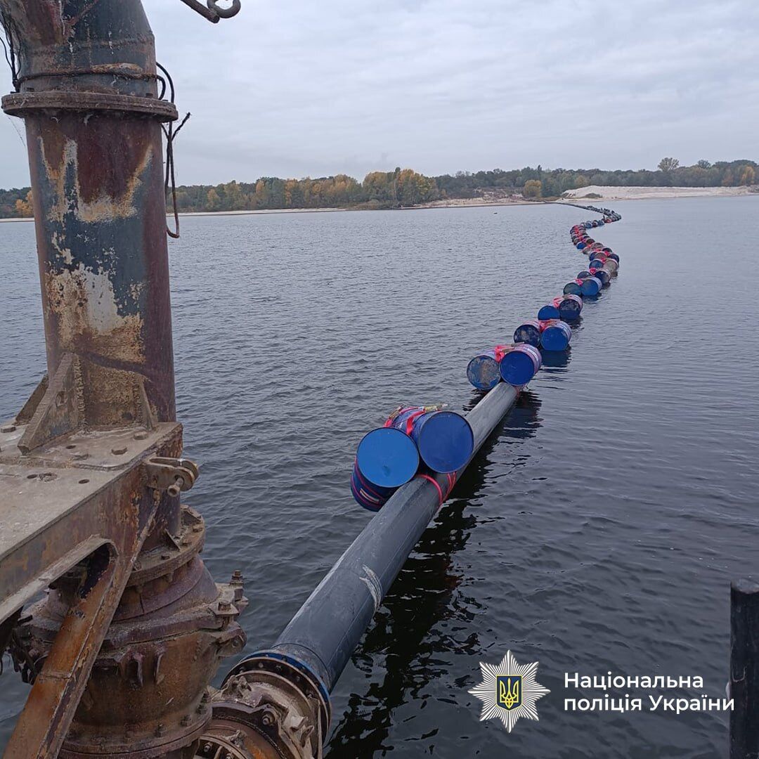 В Черкасской области незаконно намыли песка на 58 млн грн: полиция разоблачила группу