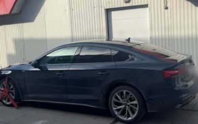 В »Шегинях» обнаружили Audi, которую разыскивали в Швеции: за рулем был житель Тернопольщины