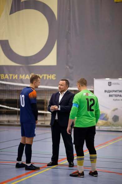 У Києві стартував відкритий ветеранський турнір з мініфутболу на Кубок Міністра юстиції України Дениса Маслова (фото)