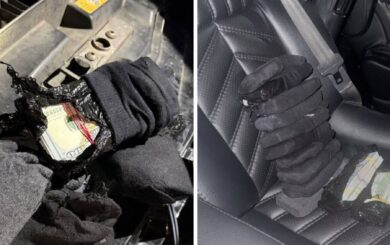 Носки с долларами в фарах авто: в Одесской области разоблачили попытку вывезти более $270 тысяч
