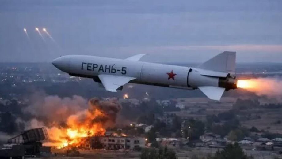 Реактивный перехватчик от Фонда Сергея Притулы во второй раз сбил »Герань-5»