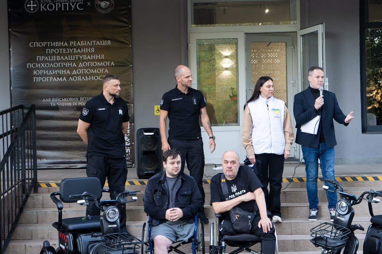 Христианский корпус и БФ молодежной инициативы ''Надежда'' открыли спортивно-реабилитационный центр для ветеранов