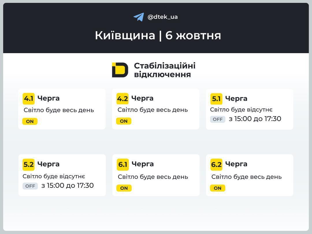 В Украине снова ввели графики отключений света: где не будет электричества