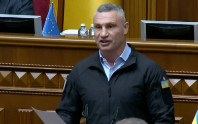 Кличко в Раде раскритиковал центральные власти: »Где защита объектов »Укрэнерго»