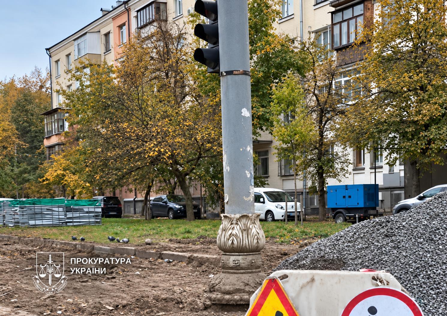 Золоті тротуари Голосієва